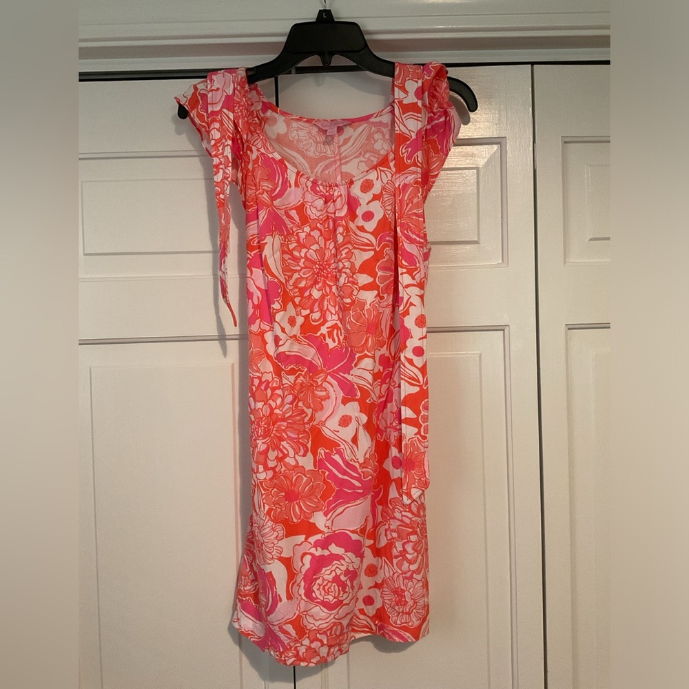 Lilly Pulitzer, size medium, orange and pink